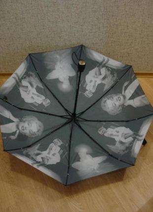 Жиноча парасолька повний автомат3 фото