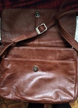 Сумка кожаная,женская .италия