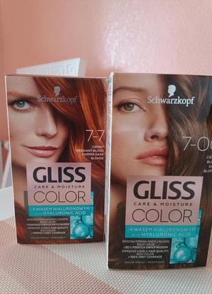 Краска для волос gliss care &amp;moisture color1 фото