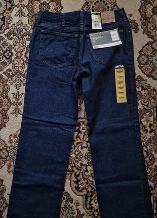 Брендові фірмові демісезонні зимові джинси lee модель regular fit,нові з бірками з сша, розмір 34(33).
