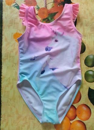 Фирменный купальник р. 4-5 лет