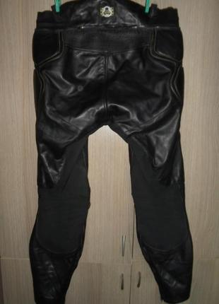 Мото штаны мотоштаны hein gericke кожаные размер 54 пояс 100см4 фото