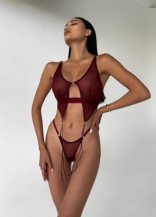 Спокусливий комплект з мікросітки