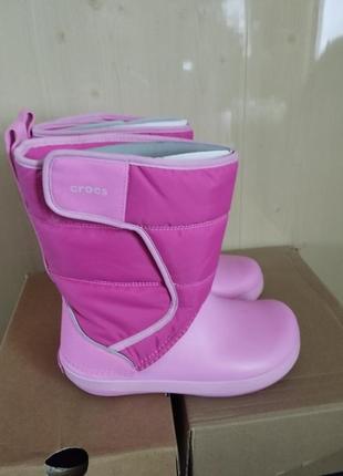 Чоботи crocs j3, 34-35 р.