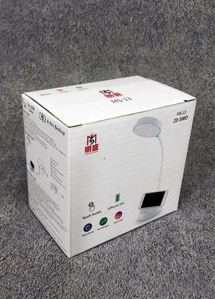 Аккумуляторная настольная лампа ms-13, настольная лампа яркая, настольная ds-261 лампа led