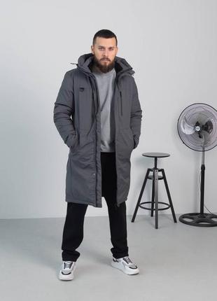 Мужская теплая зимняя куртка