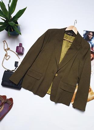 Темно-зеленый пиджак alexandra