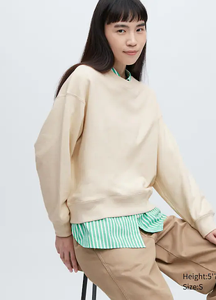 Бавовняний світшот uniqlo