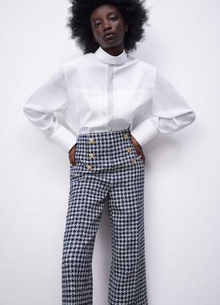 Zara твідові кюлоти