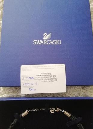Колье с кристаллами swarovski оригинал с сертификатами в новом состоянии