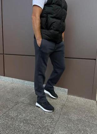 Чоловічі теплі спортивні штани джогери 20/05/9 (m l xl 2xl 3xl 4xl розміри)4 фото