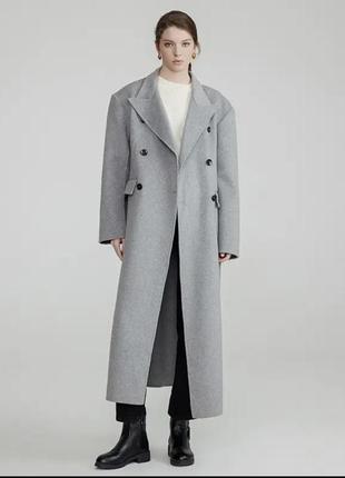 Невероятное пальто из шерсти и кашемира /италия /3 фото