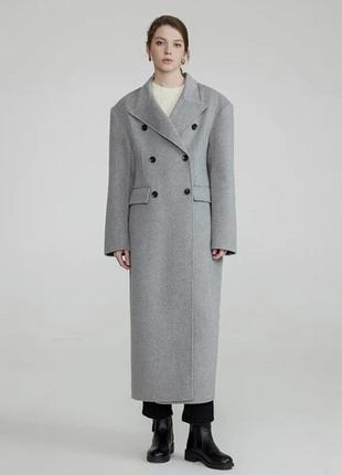 Невероятное пальто из шерсти и кашемира /италия /2 фото