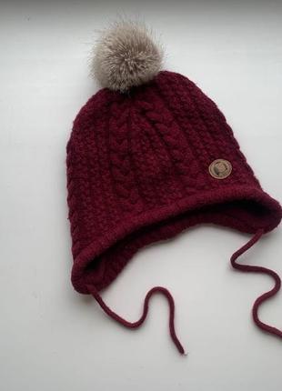 Зимова шапка нм 6-12 міс1 фото