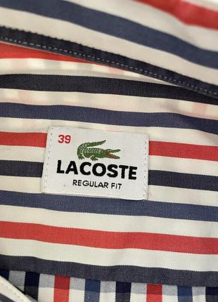 Мужская рубашка lacoste4 фото