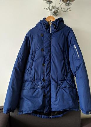 Зимняя мужская куртка пуховик xl-xxl