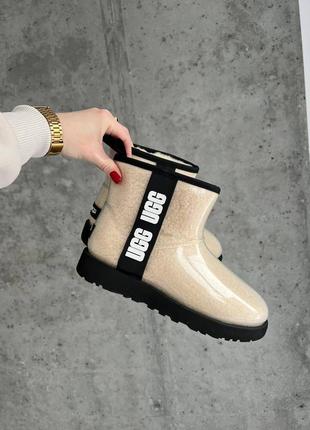 Женские Мини угги ugg с бантиком