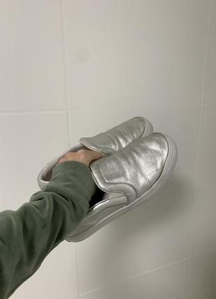 Серебряные женские туфли 38 adidas.женские туфлы черни туфлы 38 размер2 фото