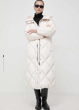 Длинная куртка weekend max mara (пух+ перья)
