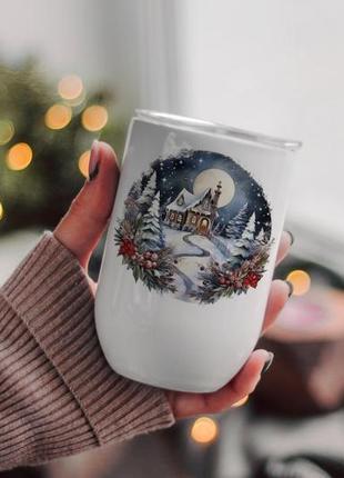 Новогодняя термокружка