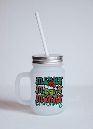 Баночка для напитков grinch