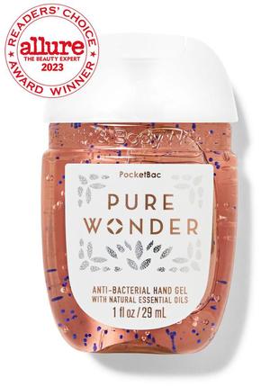 Санітайзер (антисептик) для рук bath&body works pure wonder1 фото