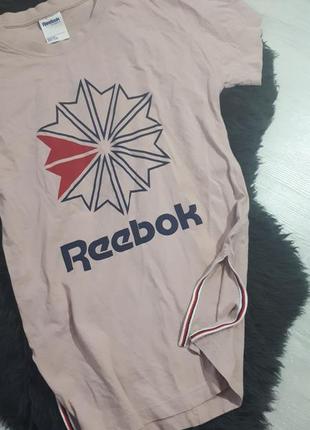 Стильная футболка reebok, спортивная футболка с принтом. футболка reebok7 фото