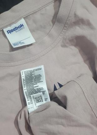 Стильная футболка reebok, спортивная футболка с принтом. футболка reebok9 фото