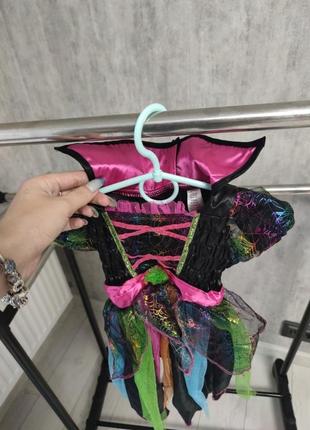 Платье на девочку костюм ведьмочки