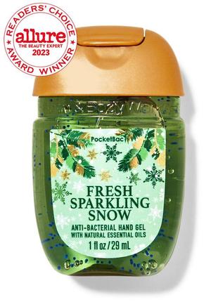 Санитайзер (антисептик) bath and body works fresh sparkling snow