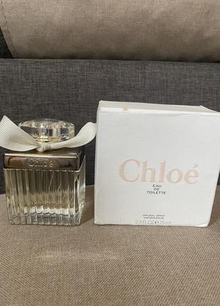 Chloe eau de toilette 75 мл, оригинал.