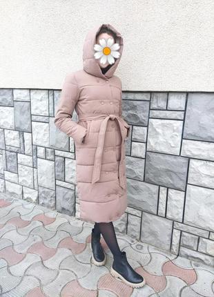 Новое женское пальто зимнее 42 - 44р.1 фото