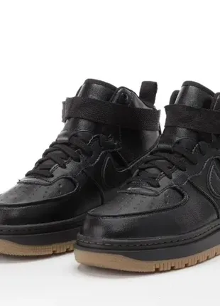 Nike air force 1 gore-tex winter чорні зима winter ❄️ теплі зимові черевики чоботи fur хутро ☔️🌧🌤5 фото