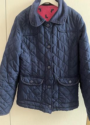 Куртка- піджак, вітровка стьобана синя