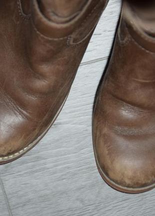 Кожаные сапоги patagonia (женская обувь с утеплителем)4 фото