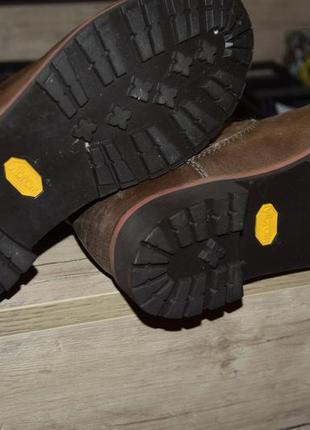 Кожаные сапоги patagonia (женская обувь с утеплителем)5 фото