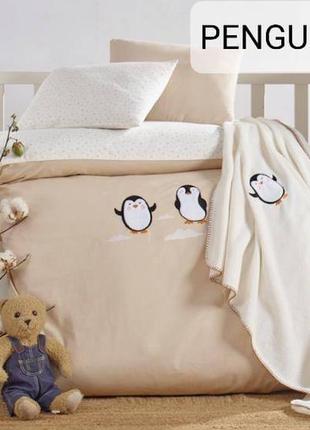 Детское постельное белье с пледом изготовлено из натуральных экологических материалов8 фото