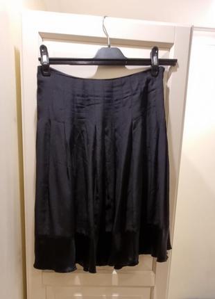 Шелковая юбка плиссе monton2 фото