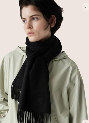 Кашеміровий шарф в мтилі massimo dutti