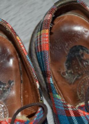 Туфли мужские vivienne westwood x cheaney and sons tartan (anglomania, made in england, dr. martens4 фото