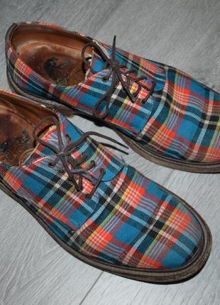 Туфли мужские vivienne westwood x cheaney and sons tartan (anglomania, made in england, dr. martens2 фото