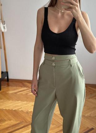 Штани wide leg bershka3 фото