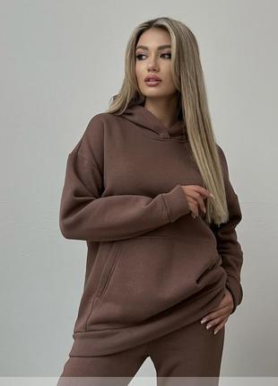 Класичний спортивний костюм на флісі3 фото