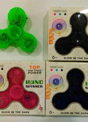 Спіннер led "nano spinner" муз.в асорт. в кор. sp-085, шт
