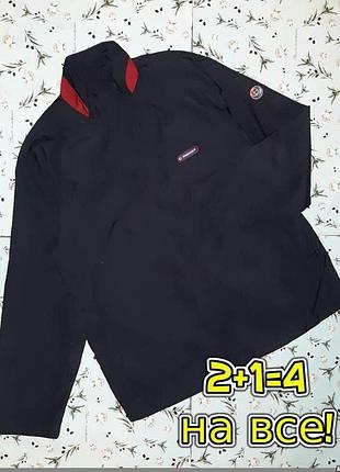 🎁1+1=3 фирменная мужская синяя куртка демисезон ветровка stagecoach, размер 48 - 50
