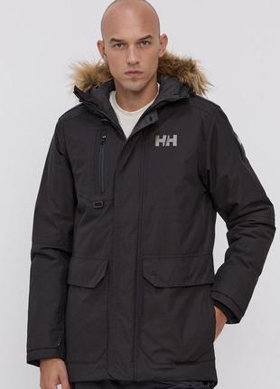 Helly hansen мужская фирменная зимняя куртка8 фото