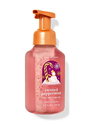 Мыло-пена для рук bath and body works twisted peppermint