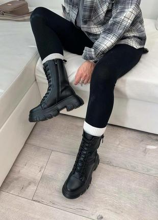Женские ботиночки black rok.