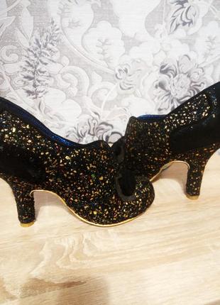 Черевики ексклюзив irregular choice#ботильйони твідові# черевички ошатні# ошатні туфлі4 фото