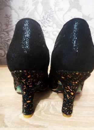 Черевики ексклюзив irregular choice#ботильйони твідові# черевички ошатні# ошатні туфлі6 фото